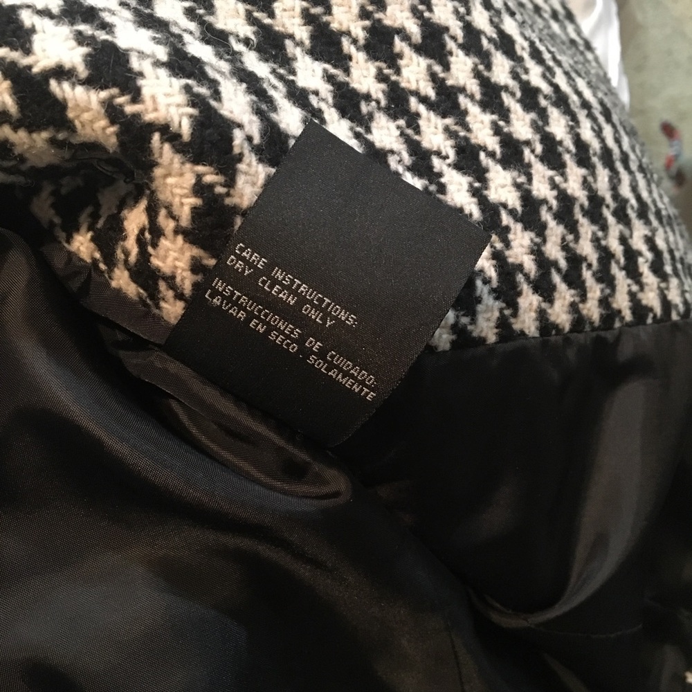 Houndstooth little cutie coat